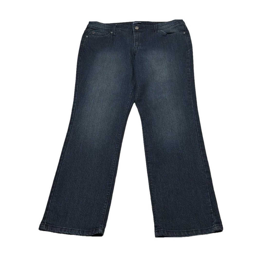Bandolino Tatyana Straight Leg Jeans, Size 12, Blue Denim